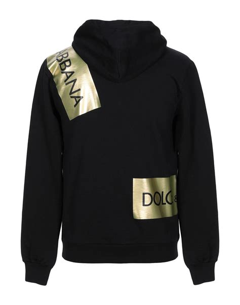 dolce gabbana sweatshirt black